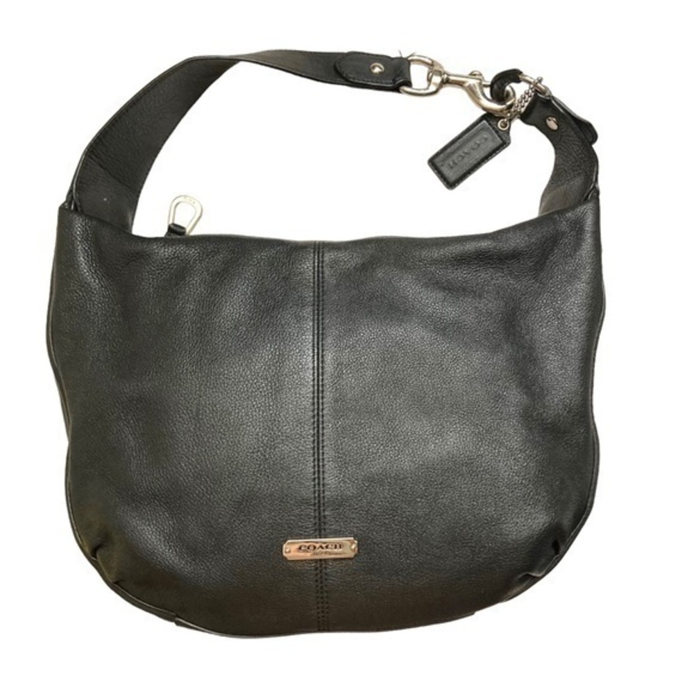 Coach Bags Coach Avery Hobo Shoulder Black Leather Bag F23960